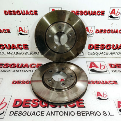 JUEGO DISCOS FRENO DELANTERO