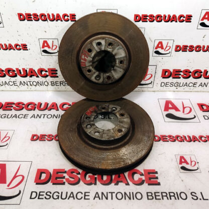JUEGO DISCOS FRENO DELANTERO
