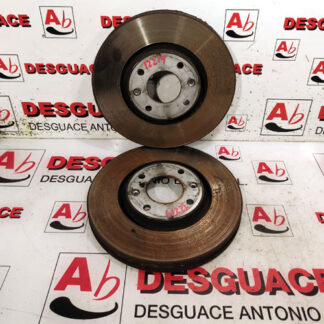 JUEGO DISCOS FRENO DELANTERO