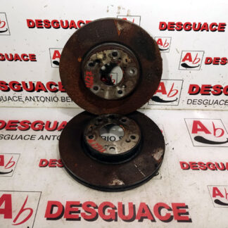 JUEGO DISCOS FRENO DELANTERO
